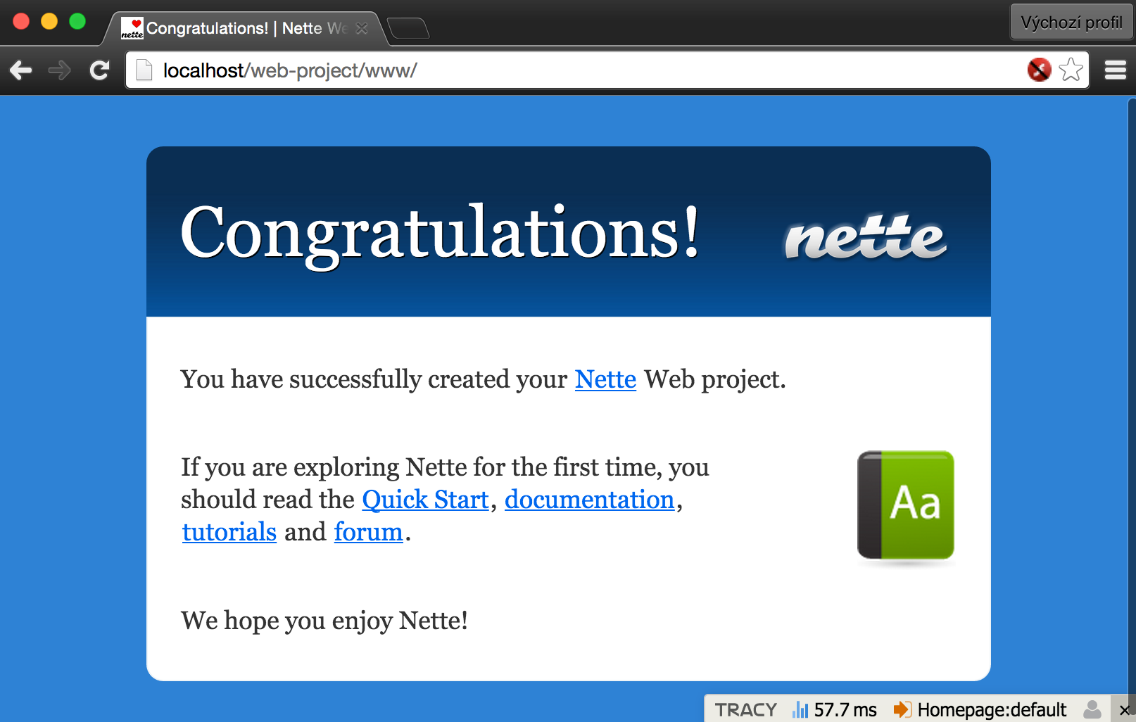 Nette Web Project