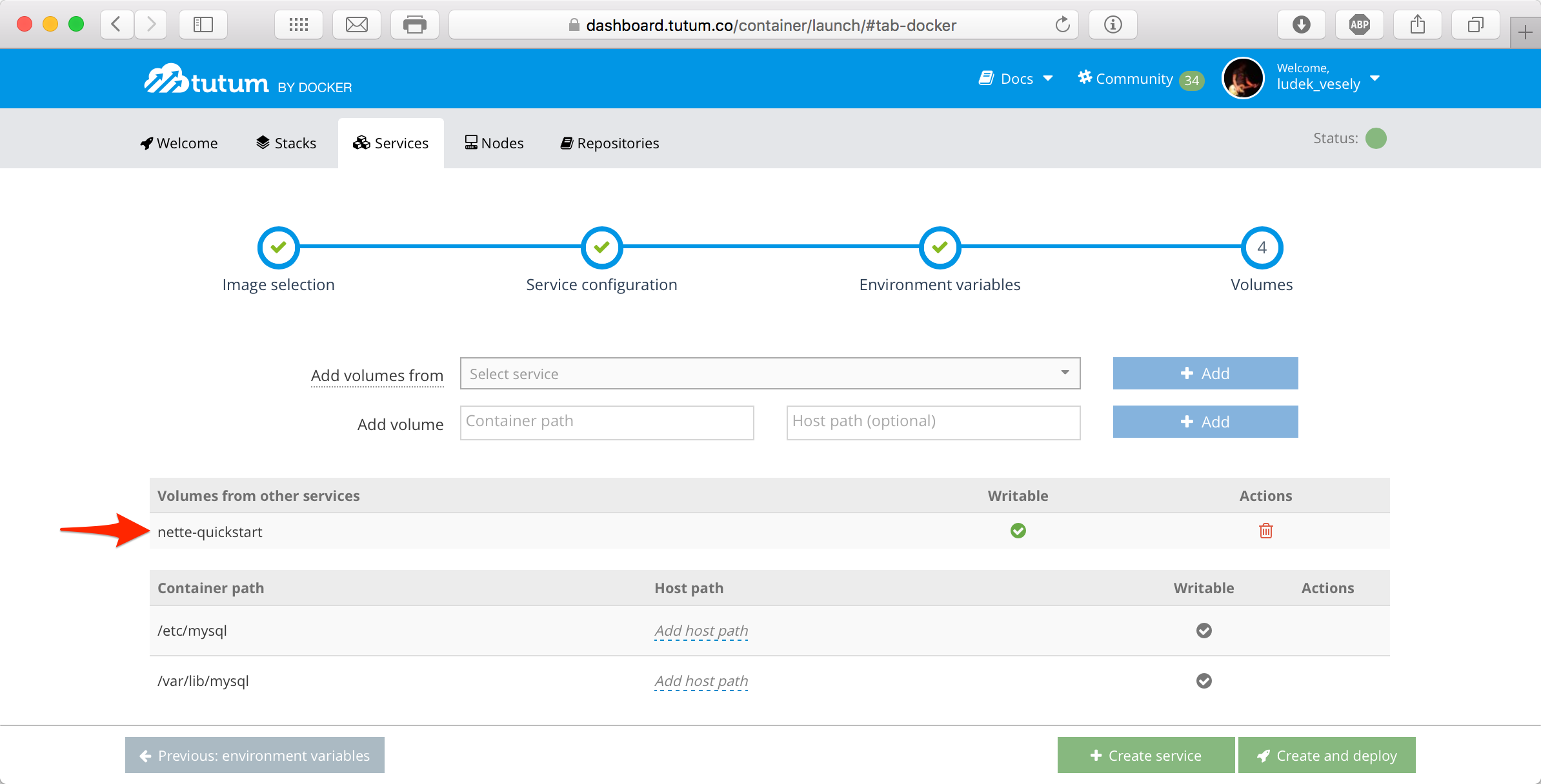 Deployment PHP (Nette) aplikace pomocí Dockeru a Tutum